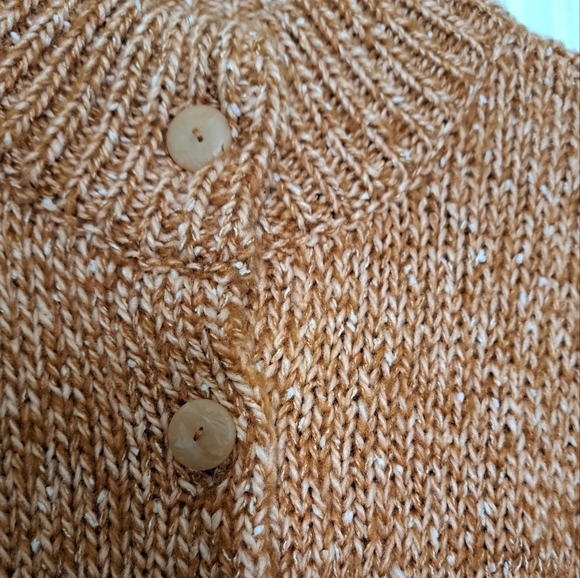 BB DAKOTA STEVE MADDEN knit cardigan button front wool blend sweater coastal SM - Picture 8 of 8